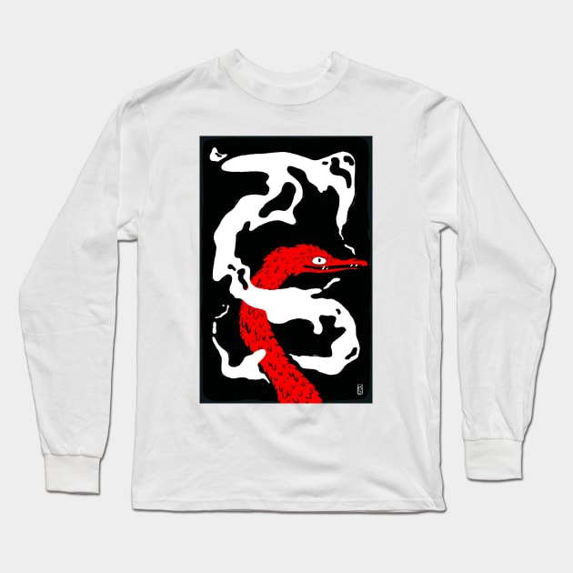 Smoke Break Long Sleeve T-Shirt by flywithsparrows